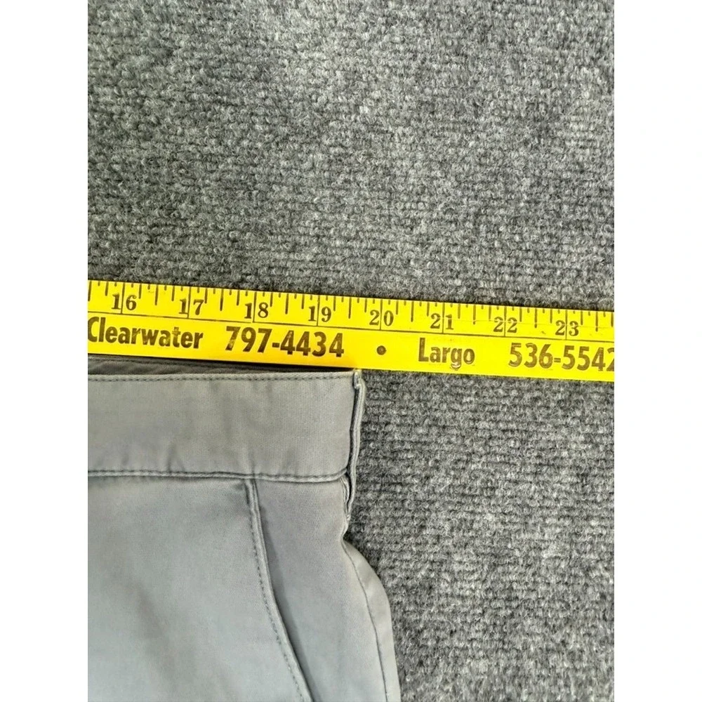 Faherty All Day Shorts Mens Gray‎ Chino Casual Cotton Stretch 9